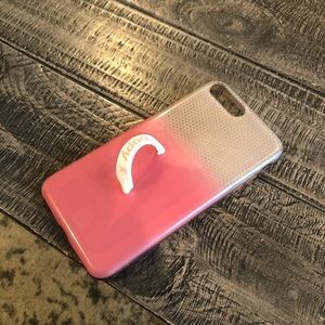 iPhone 8 Plus loopy case-pink ombré